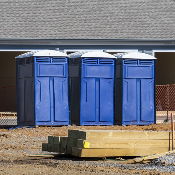 what is the cost difference between standard and deluxe portable restroom rentals in Burnside AZ